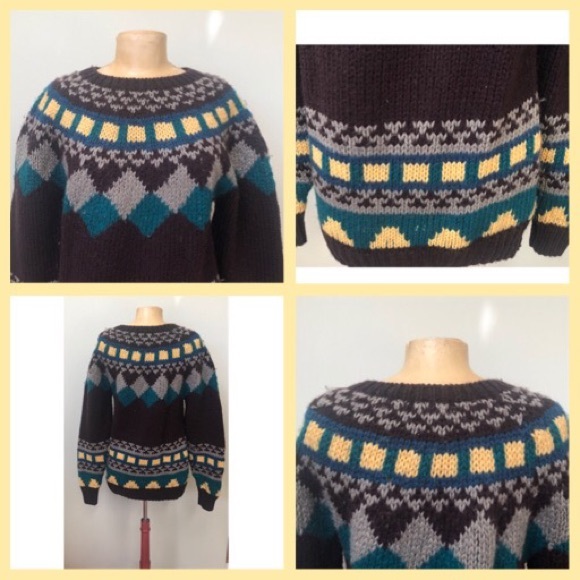 Vintage Fair Isle Sweater - Picture 4 of 5